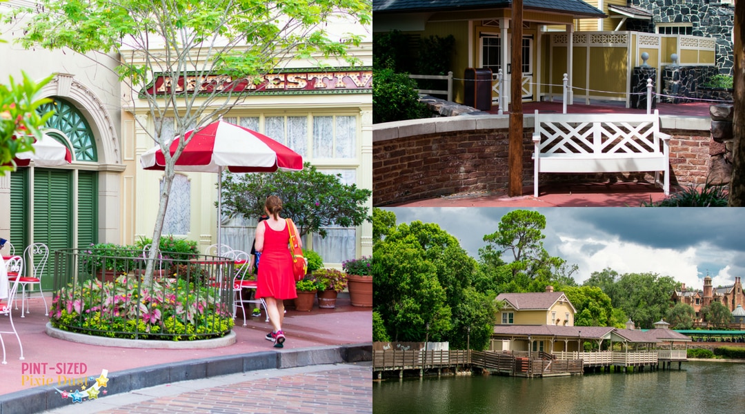 Quiet places to rest at Magic Kingdom at Walt Disney World 