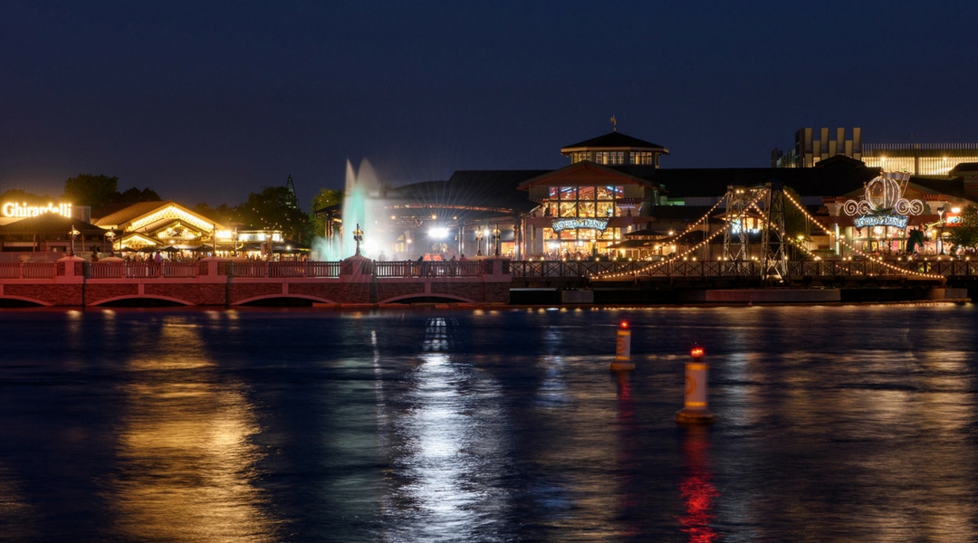 Disney Springs at Night