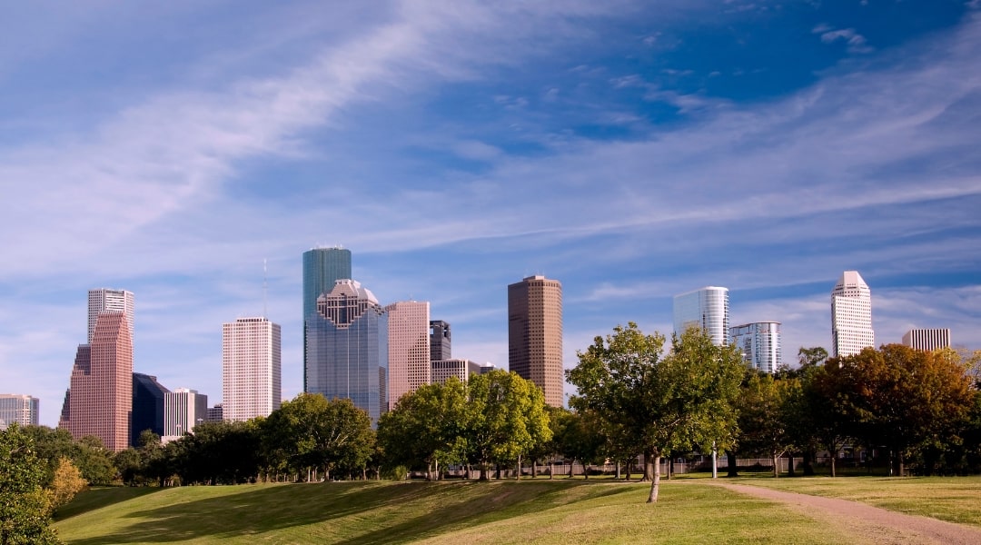 The city of houston