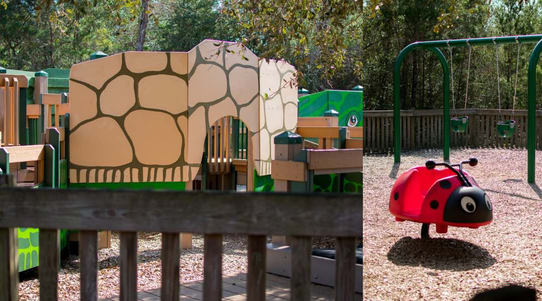 Toddler area at Perdido Kids Park Perdido Key Florida 