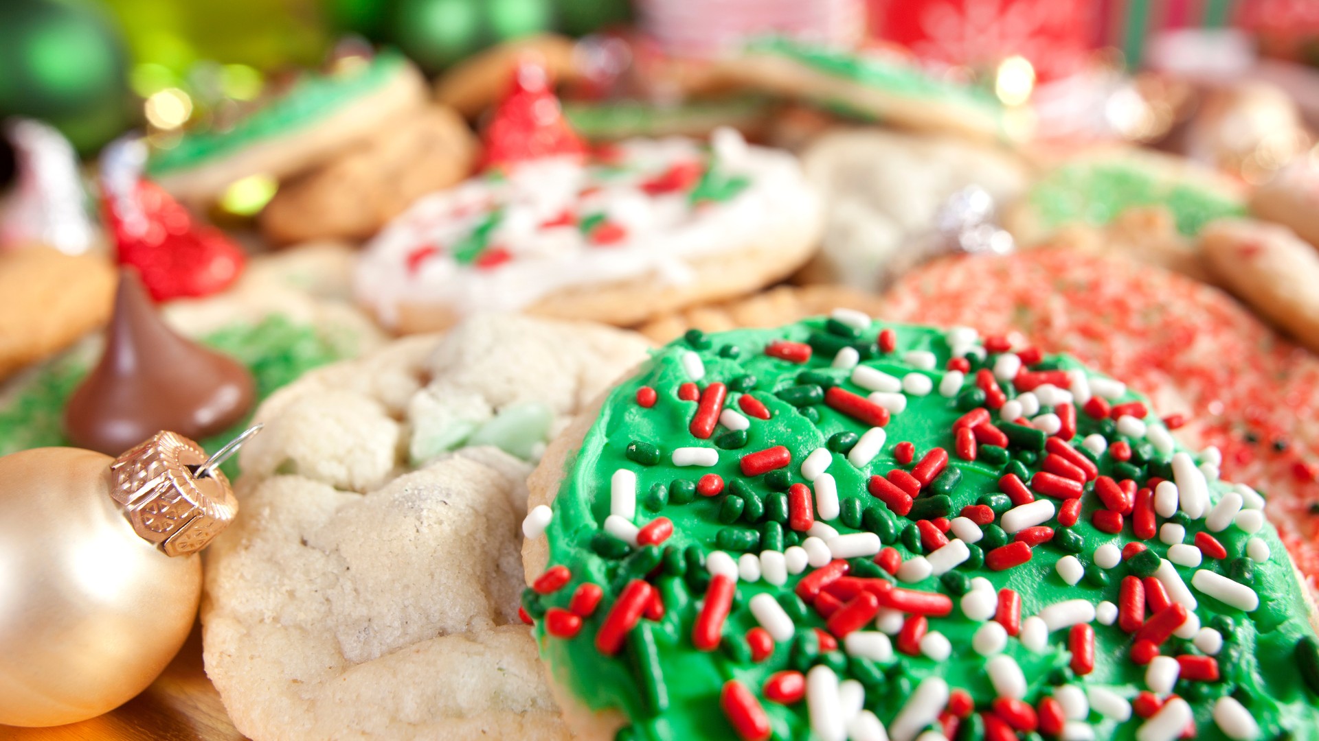 Homemade Christmas Cookies for a Christmas Cookie Exchange Party