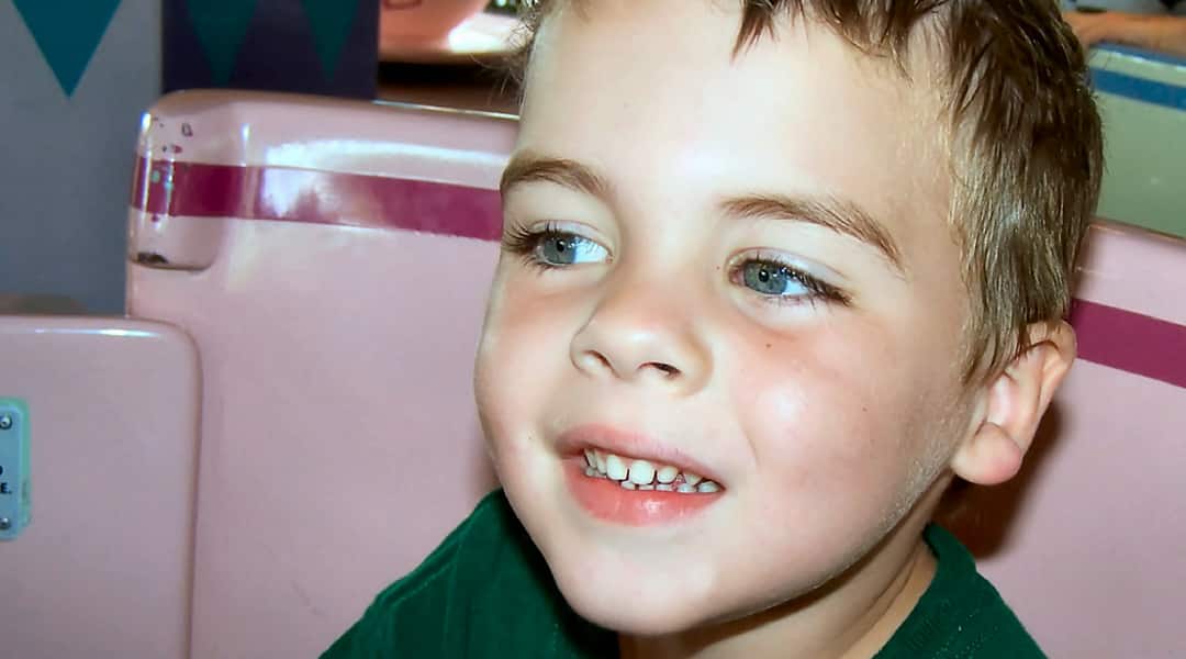 Young Child at Walt Disney World on the Teacups