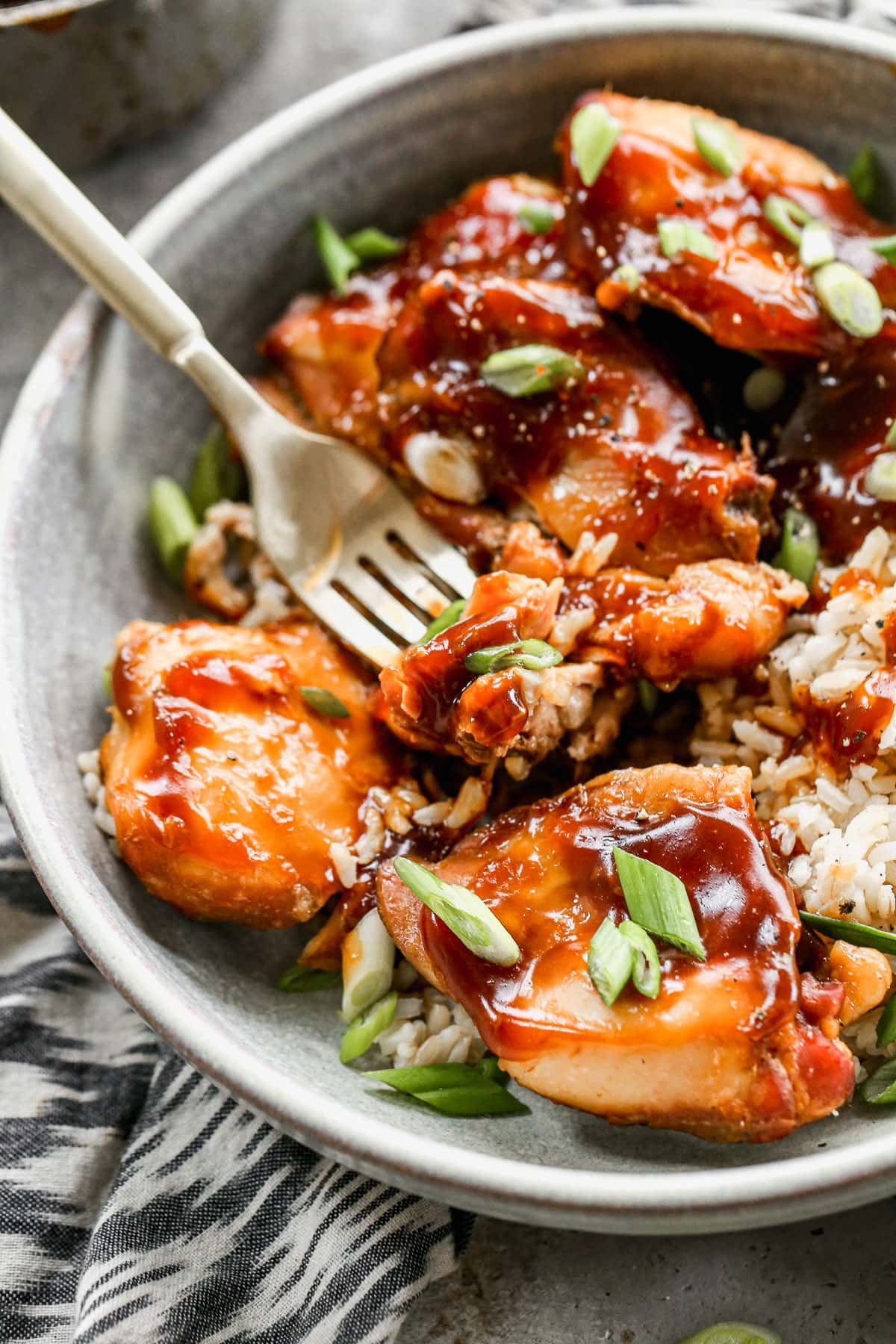 Best Crock Pot Bourbon Chicken in the Slow Cooker