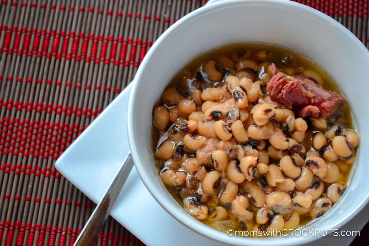 Crockpot Black Eyed Peas 1