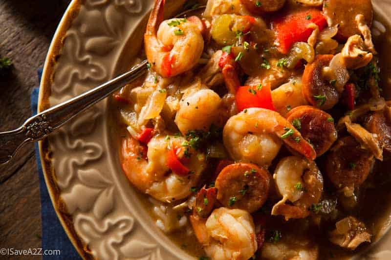 Easy Crockpot Chicken Sausage and Shrimp Gumbo Recipe 4