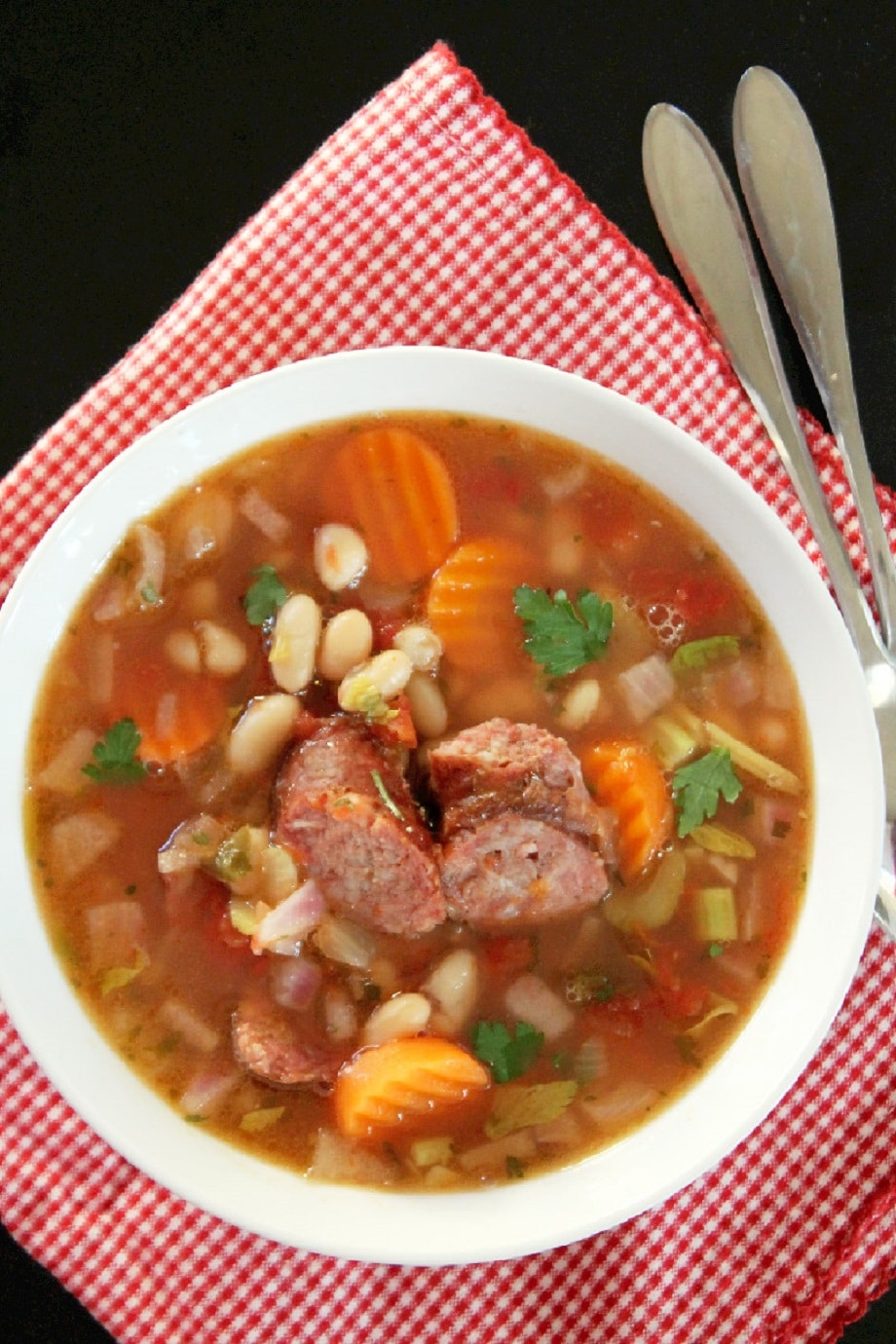 Slow Cooker Bean Soup with Andouille Sausage 41