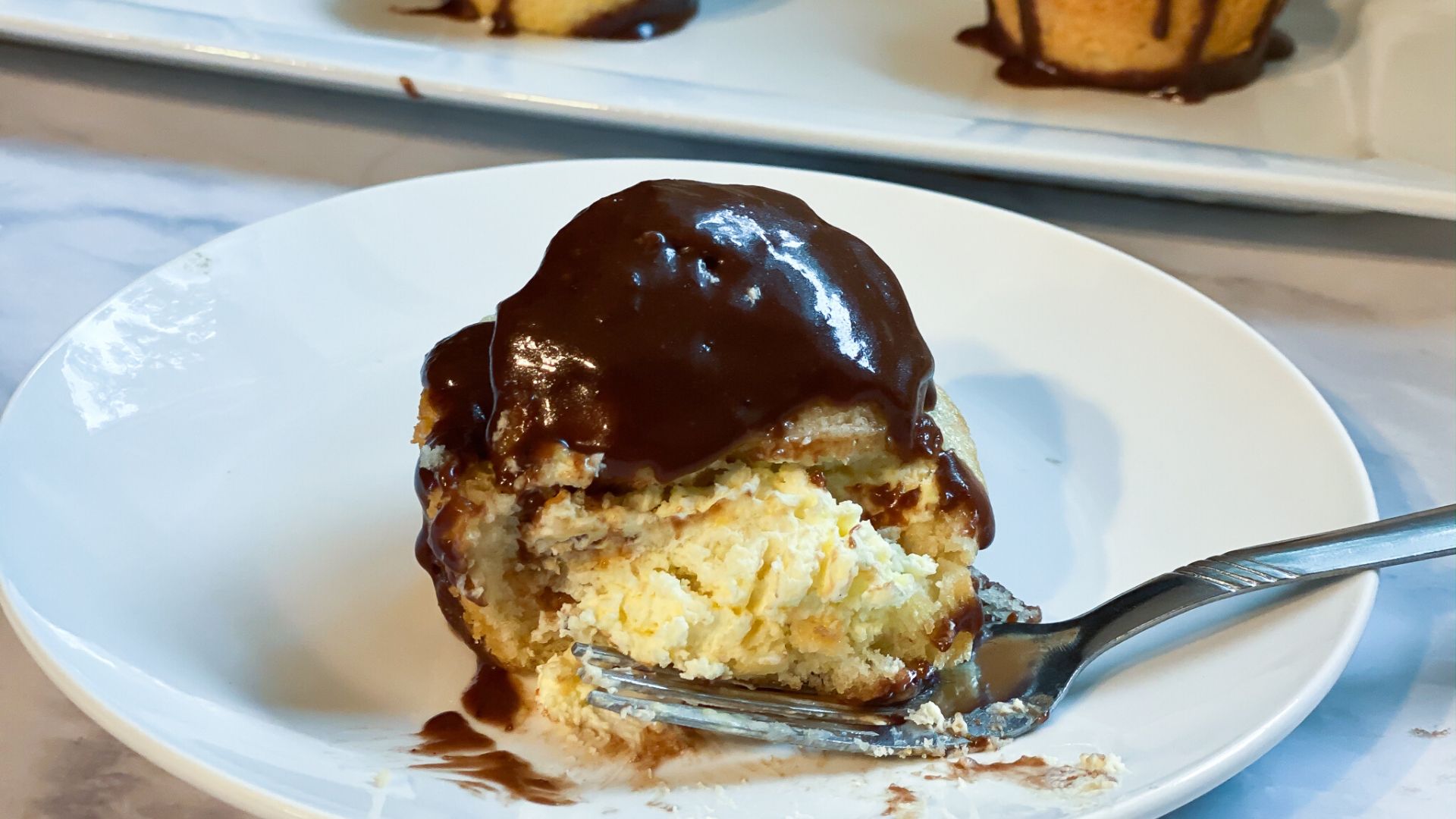 Boston Cream Pie Cupcakes