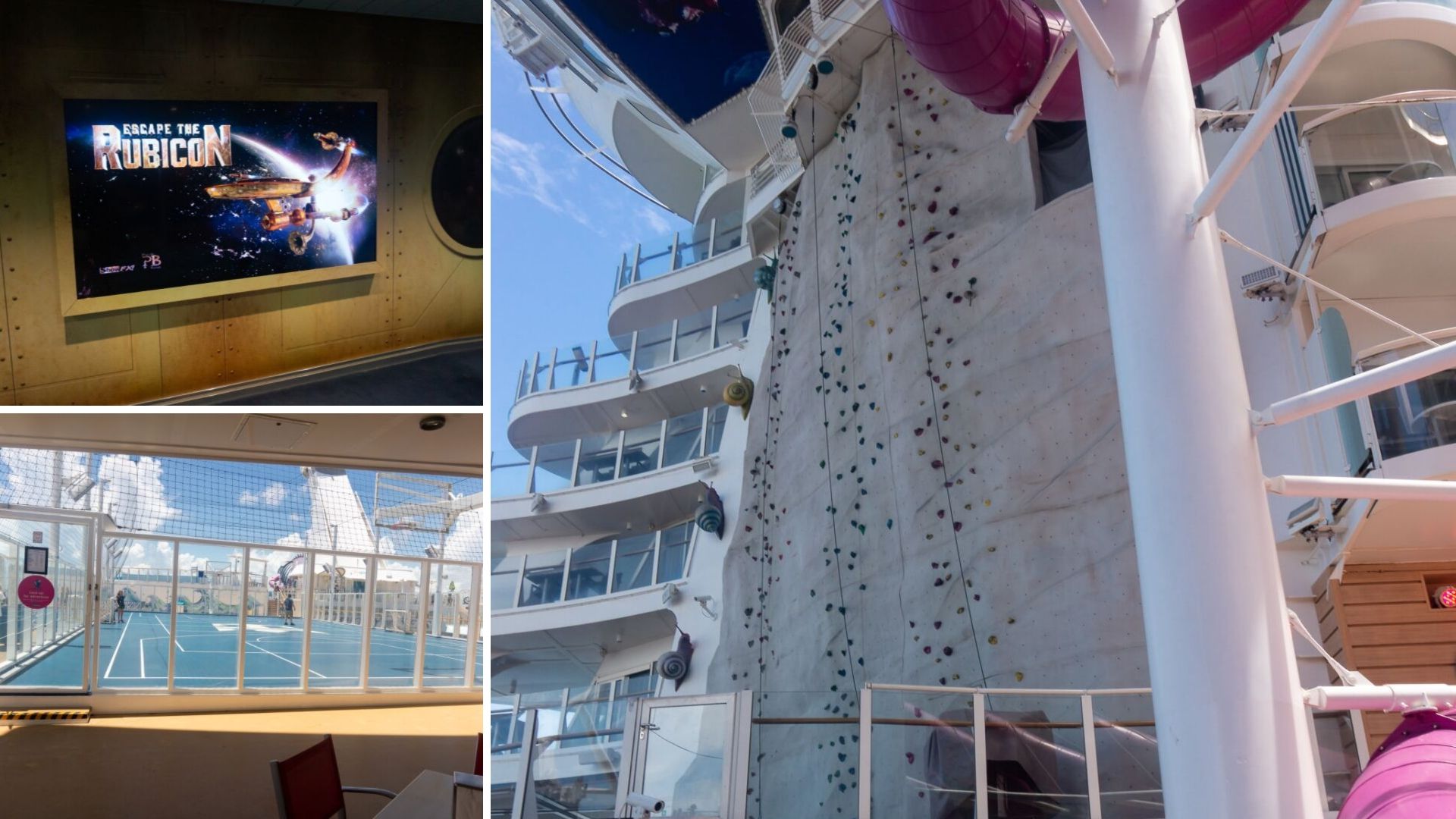 Rock Climbing and other family activities on the Harmony of the Seas 