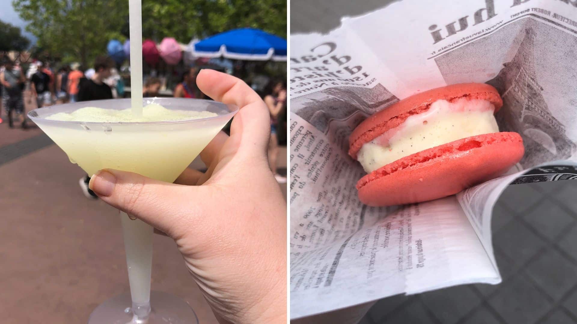 Grey Goose Sulshi and Ice Cream Sandwch Epcot Disney World