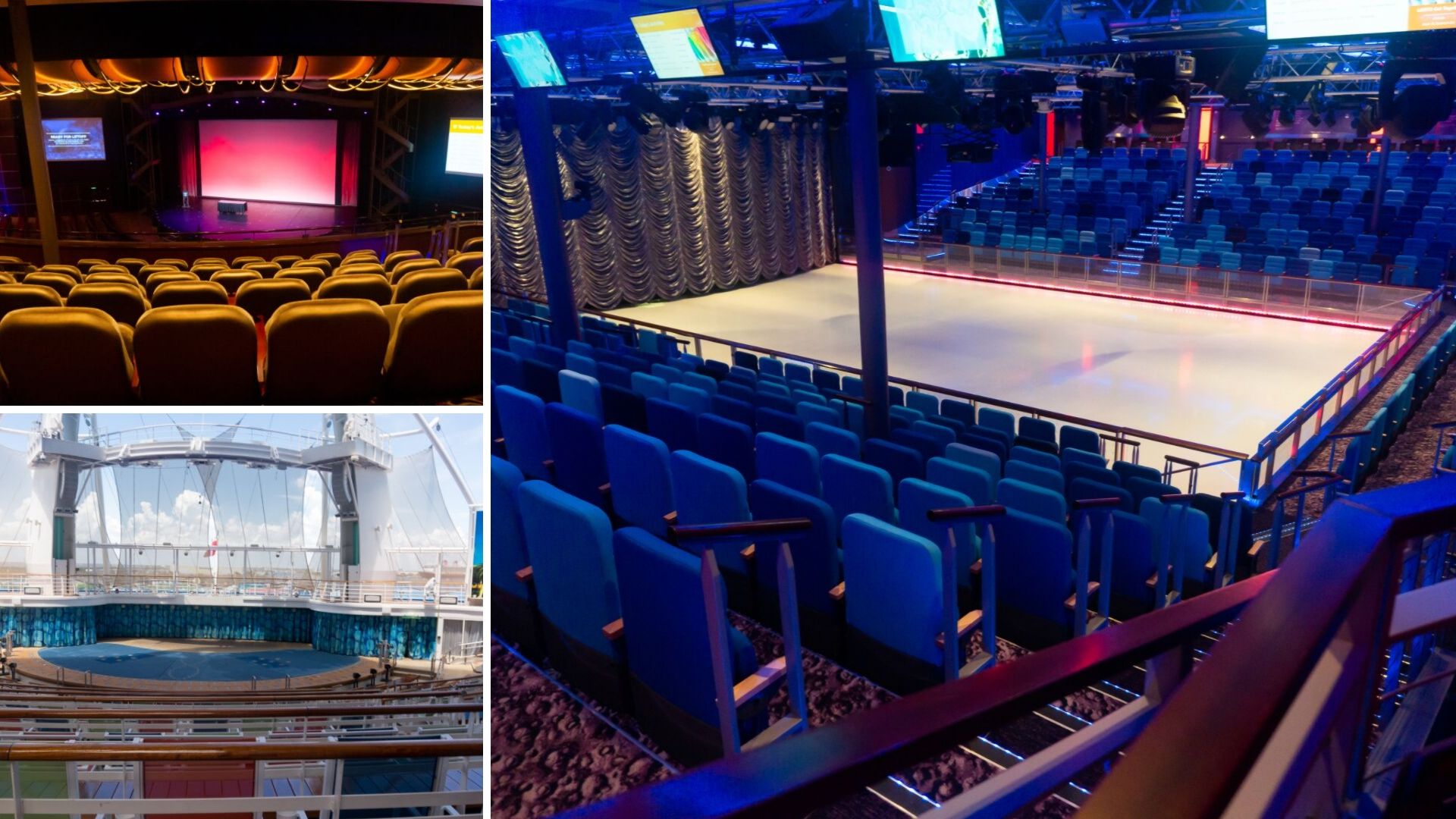 Ice skating, theater and water shoes aboard the Harmony of the Seas