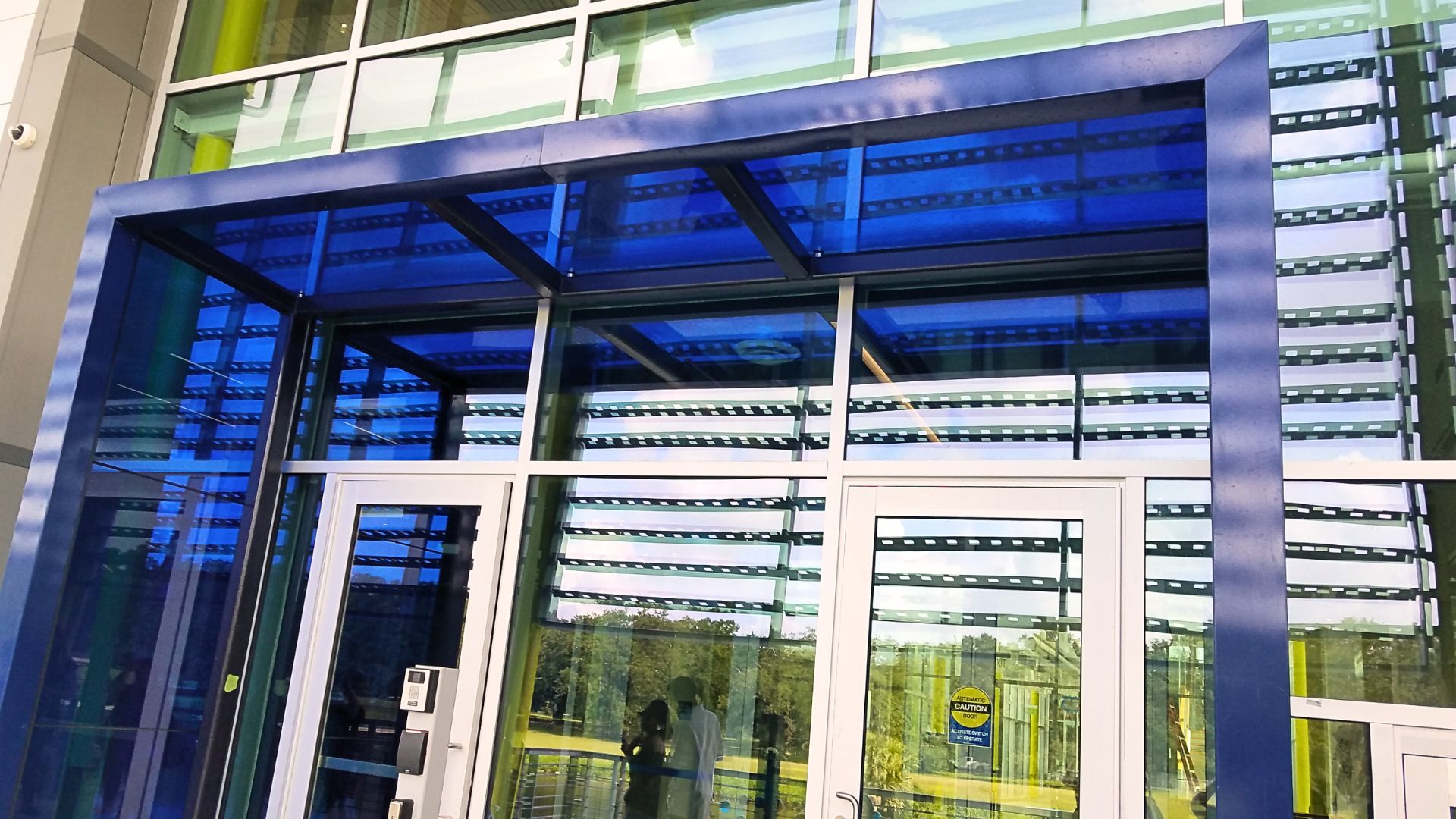 Iconic Blue Doors at the Louisiana Children's Museum