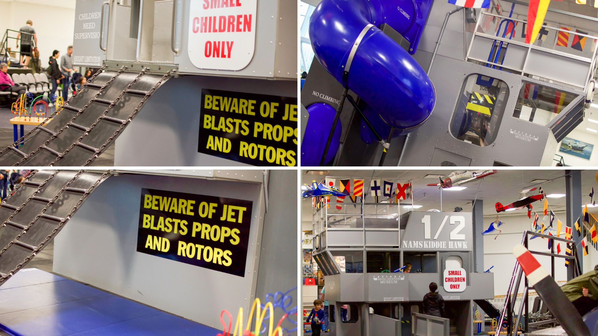 Indoor Playground at the National Naval Aviation Museum