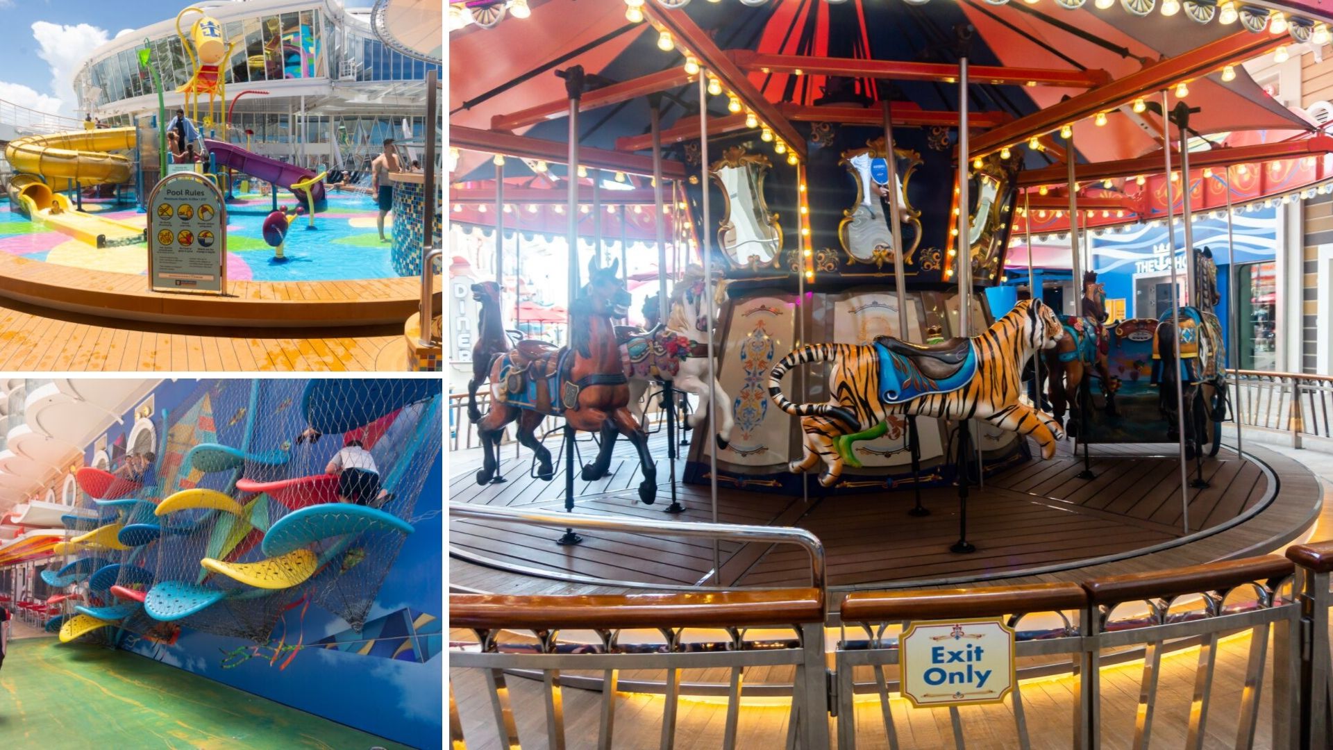 Kid Friendly activities aboard the Harmony of the Seas on the Boardwalk 