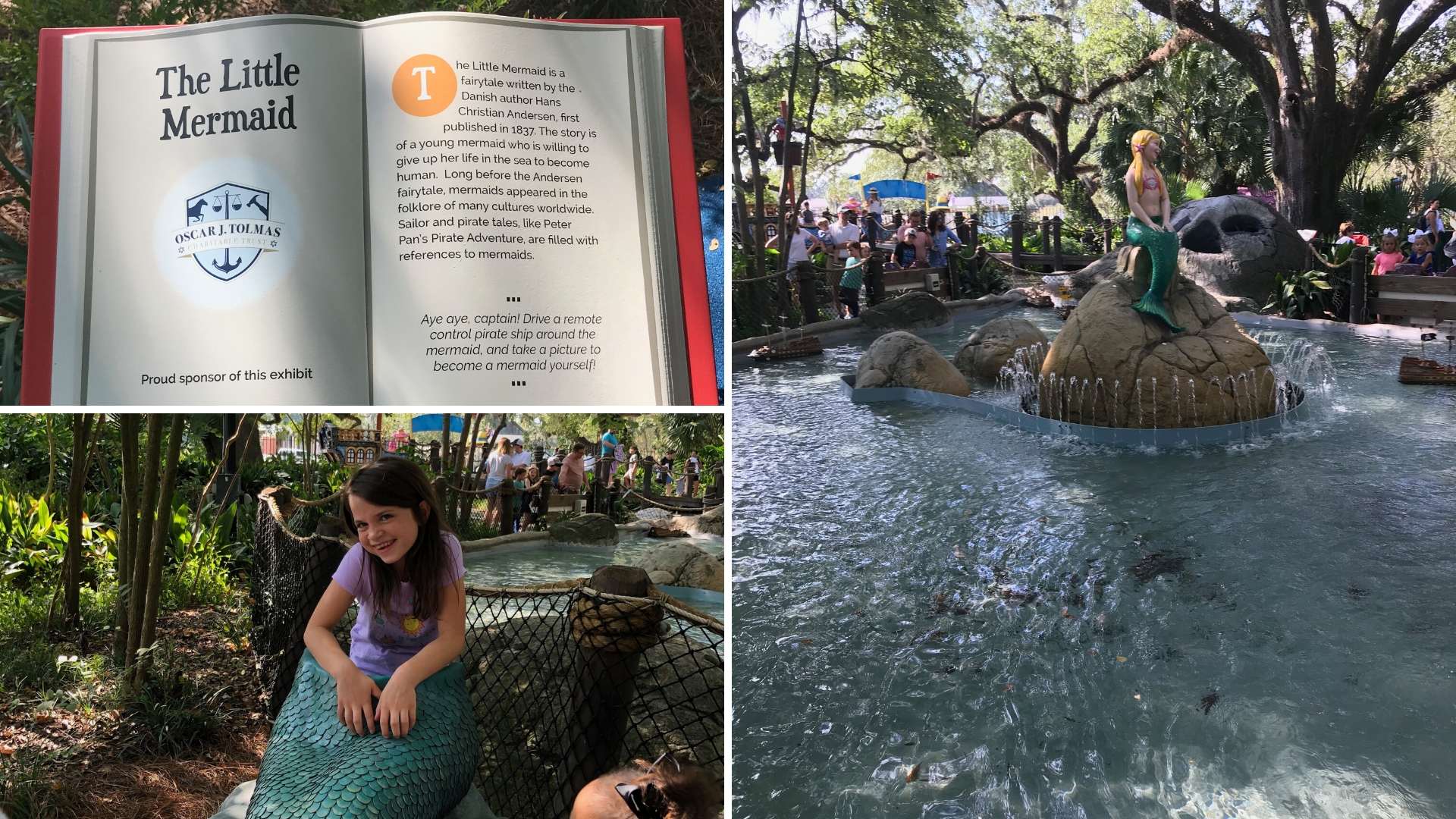 Little Mermaid at Storyland in New Orleans City Park