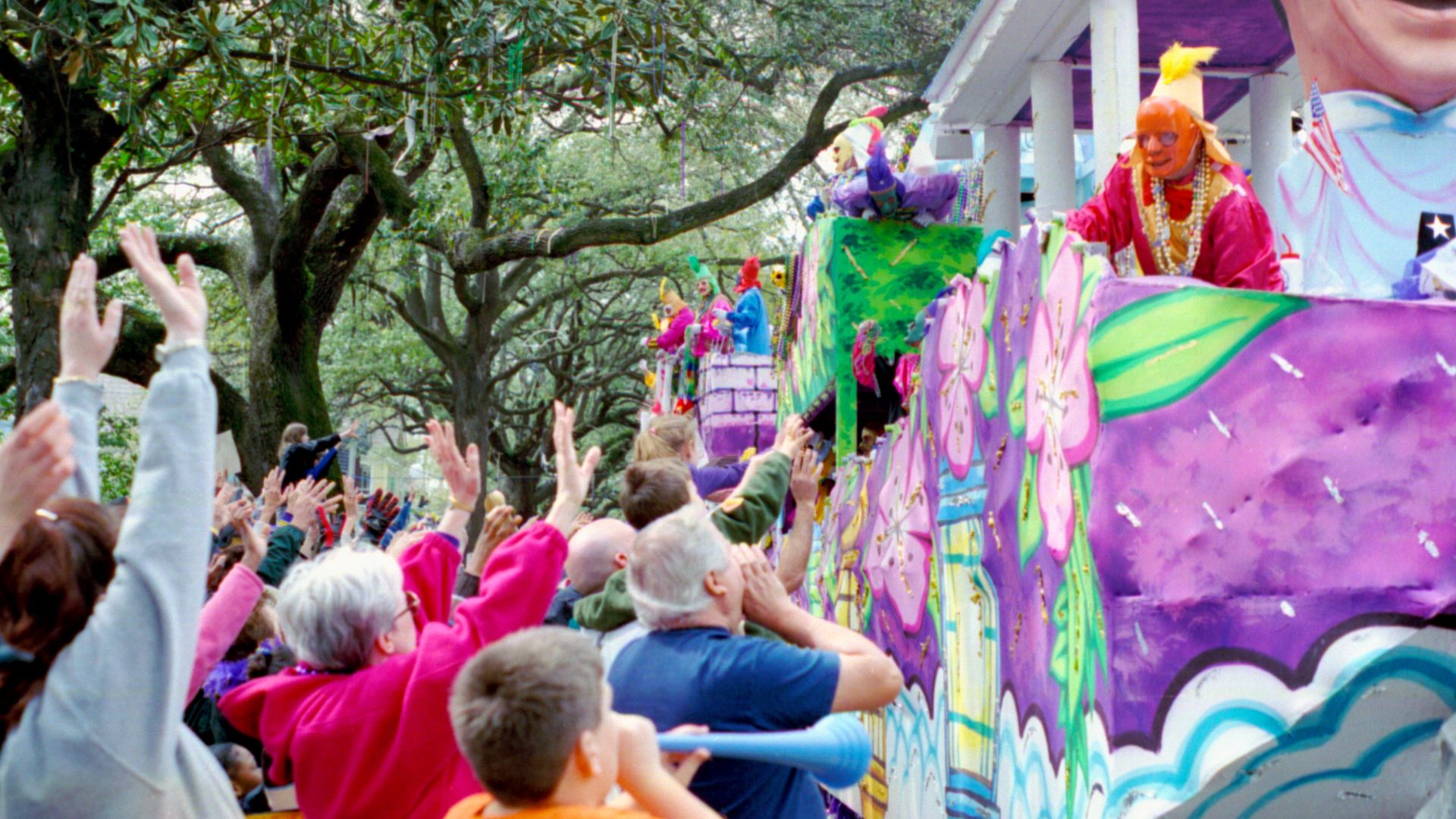 Mardi Gras Parade in New Orleans