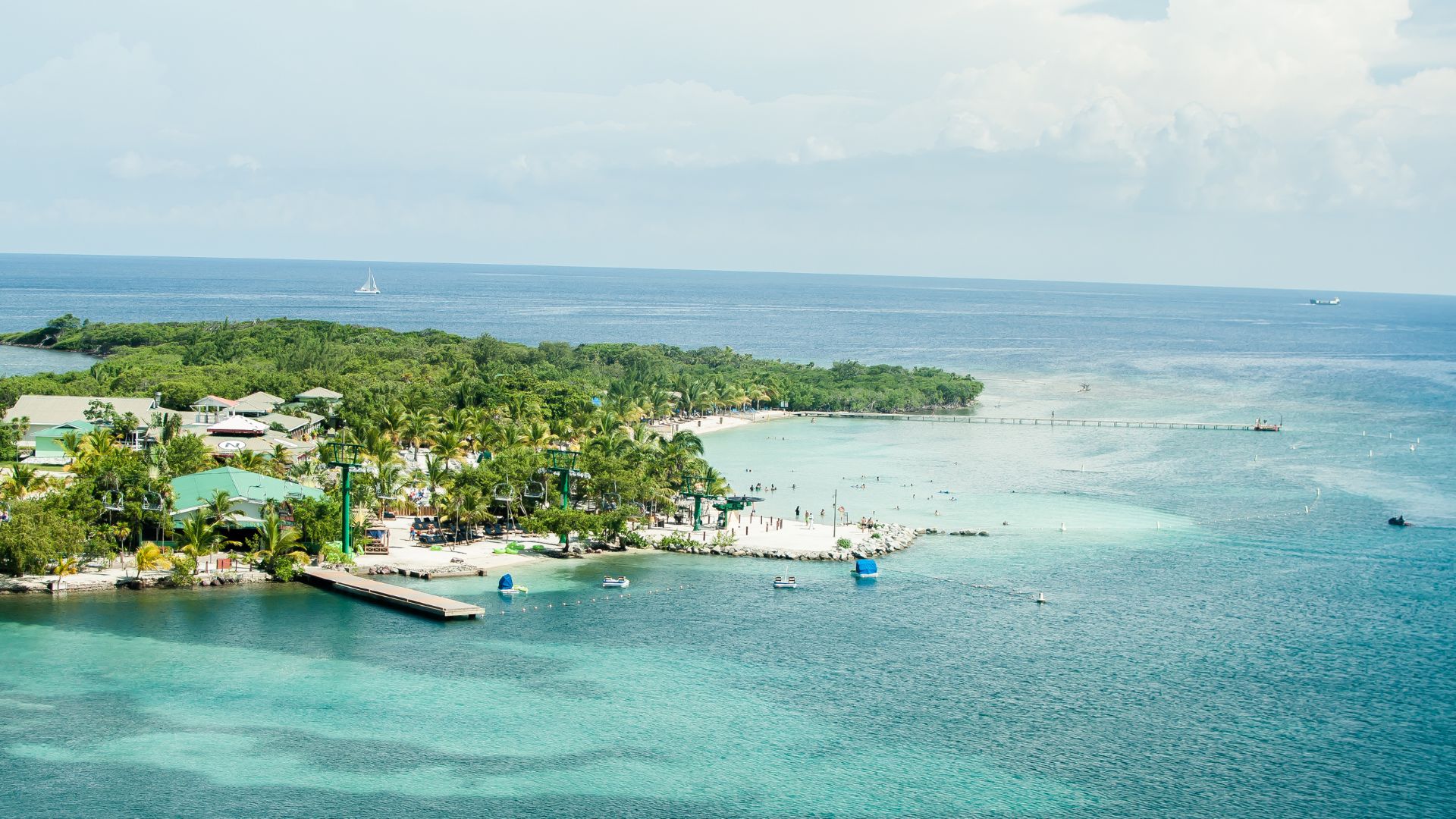 Roatan Honduras from the Carnival Dream