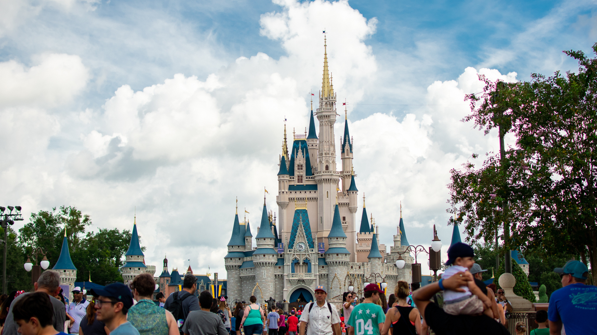 Cinderella's Castle at Magic Kingdom Walt Disney World 