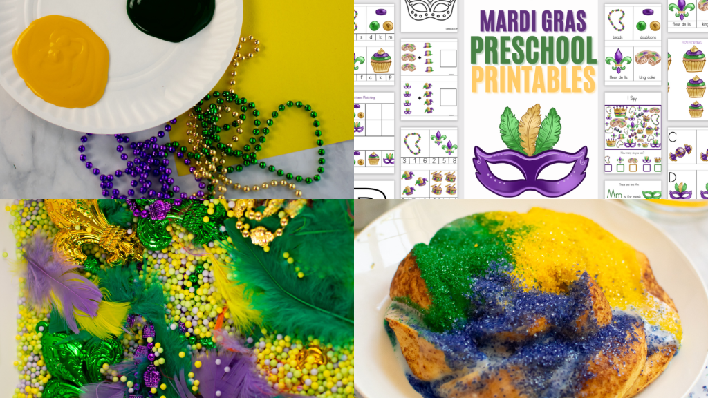 Mardi Gras Preschool Activity