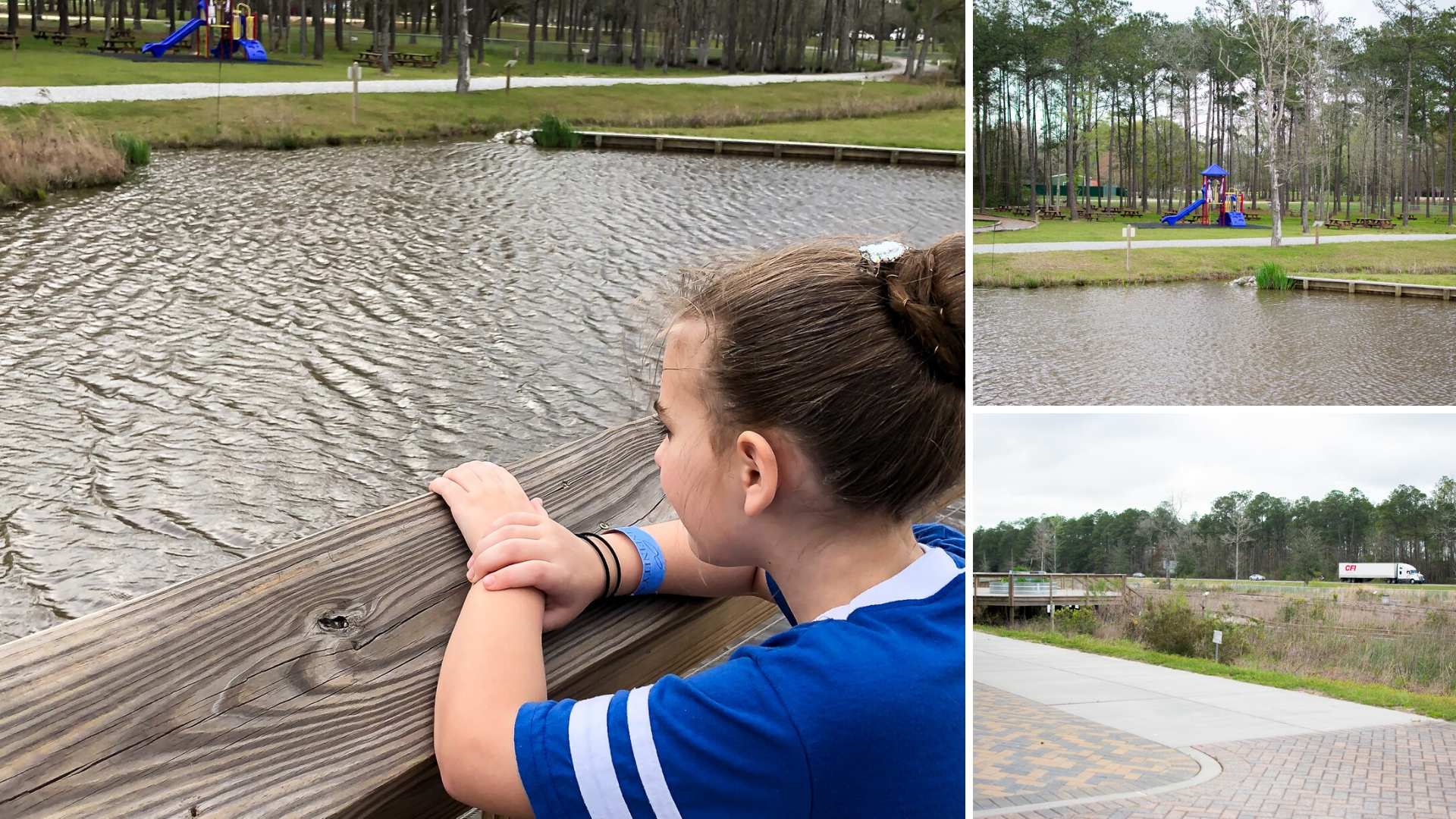 Boardwalk and Possum Walk Trail at the Infinity Science Center 