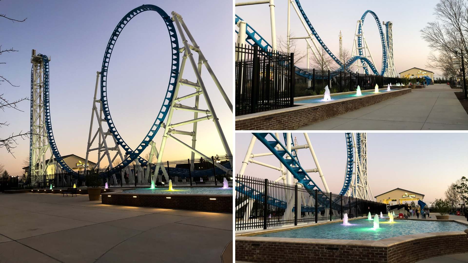 Rolling Thunder Coaster at OWA Foley, Alabama 