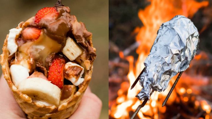 Facebook campfire cones