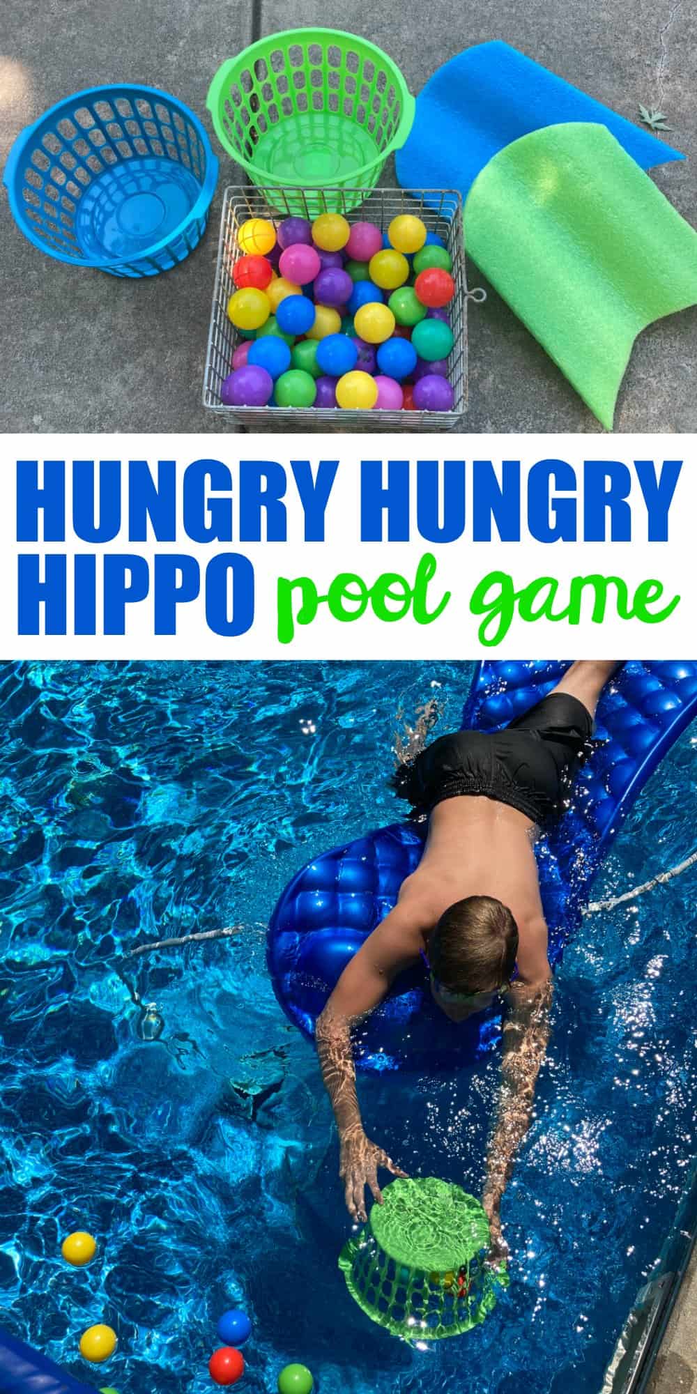 Hungry Hungry Hippo Pool Game