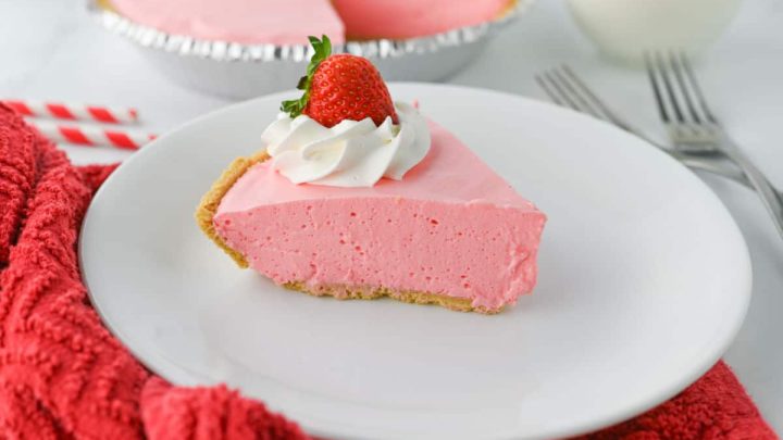 Jello Strawberry Pie Lanscape