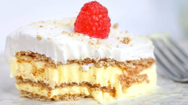 Lemon Icebox Cake Recipe FB