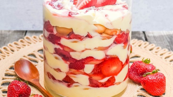 Magnolia Bakery Strawberry Shortcake Pudding 7 crop scaled 1