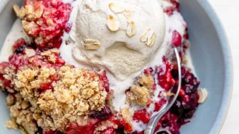 Mixed Berry Crisp 13