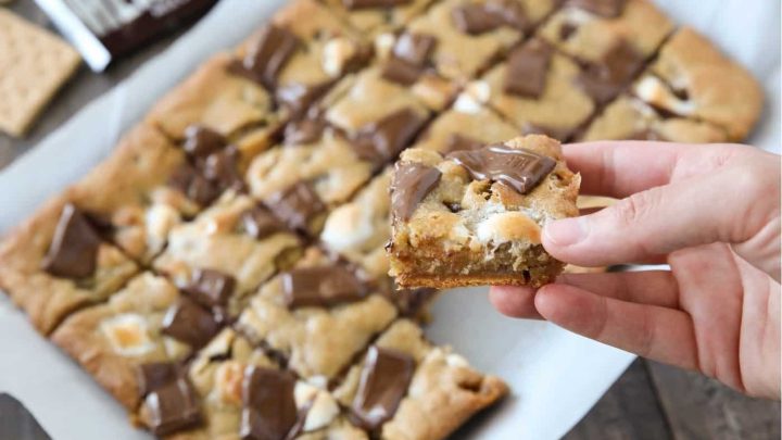 Smores Cookie Bars 8