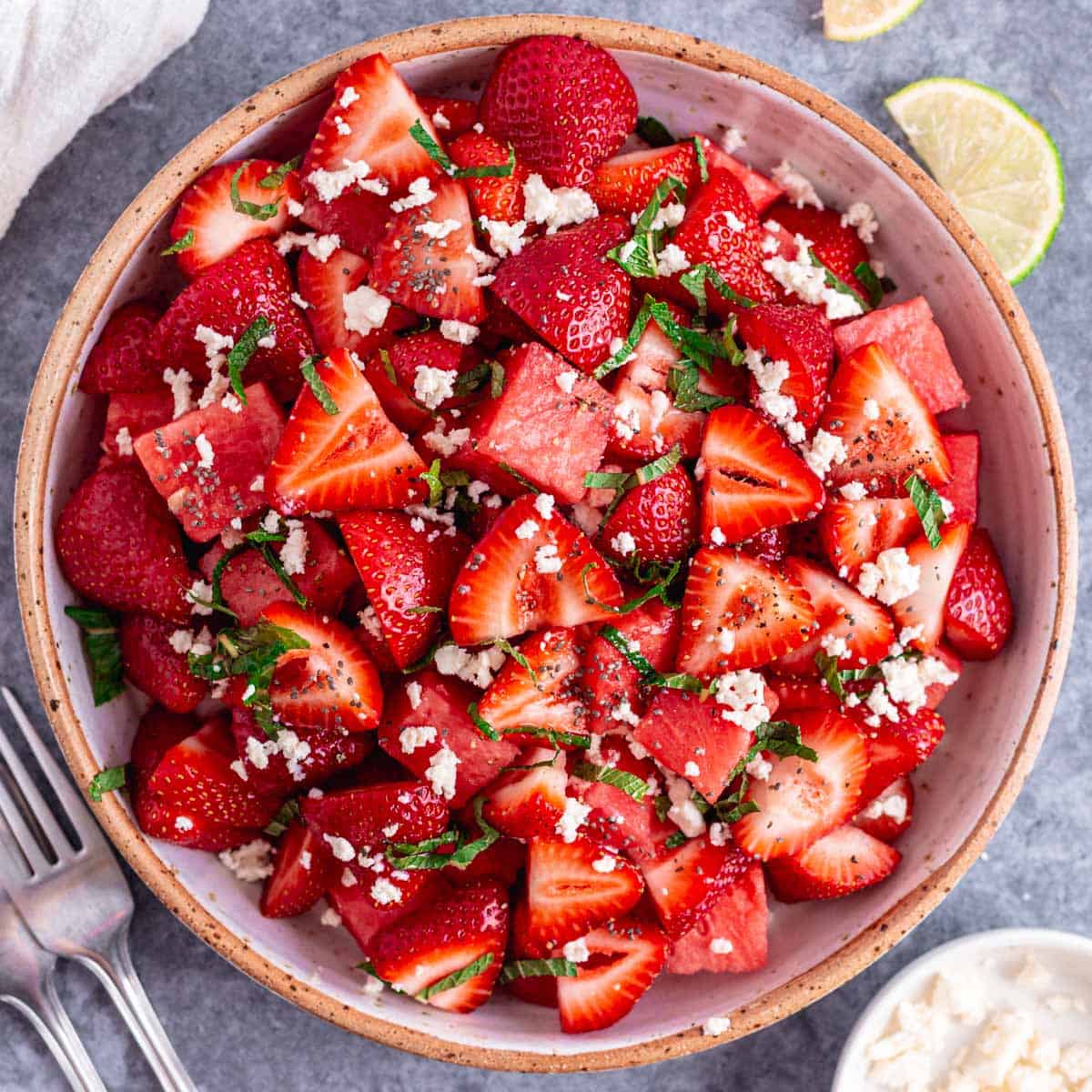 Strawberry Watermelon Salad 11