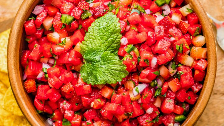 Strawberry Watermelon Salsa Image