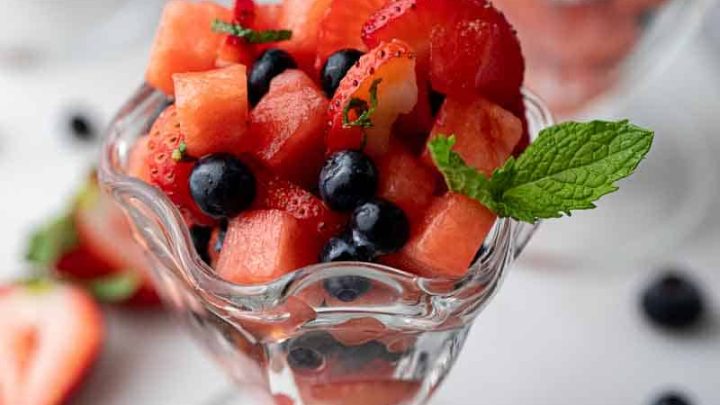 Watermelon berry fruit salad 12 of 16