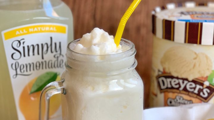 easy frosted lemonade blender recipe