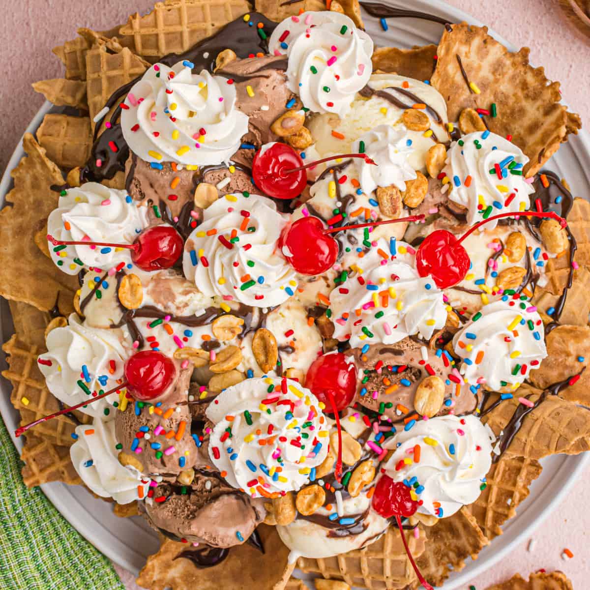 ice cream nachos featured