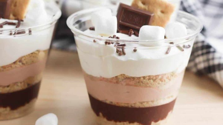 smores pudding cups