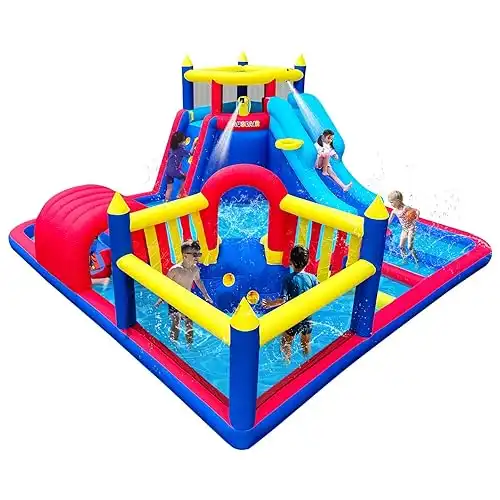 Inflatable Square Water Slide