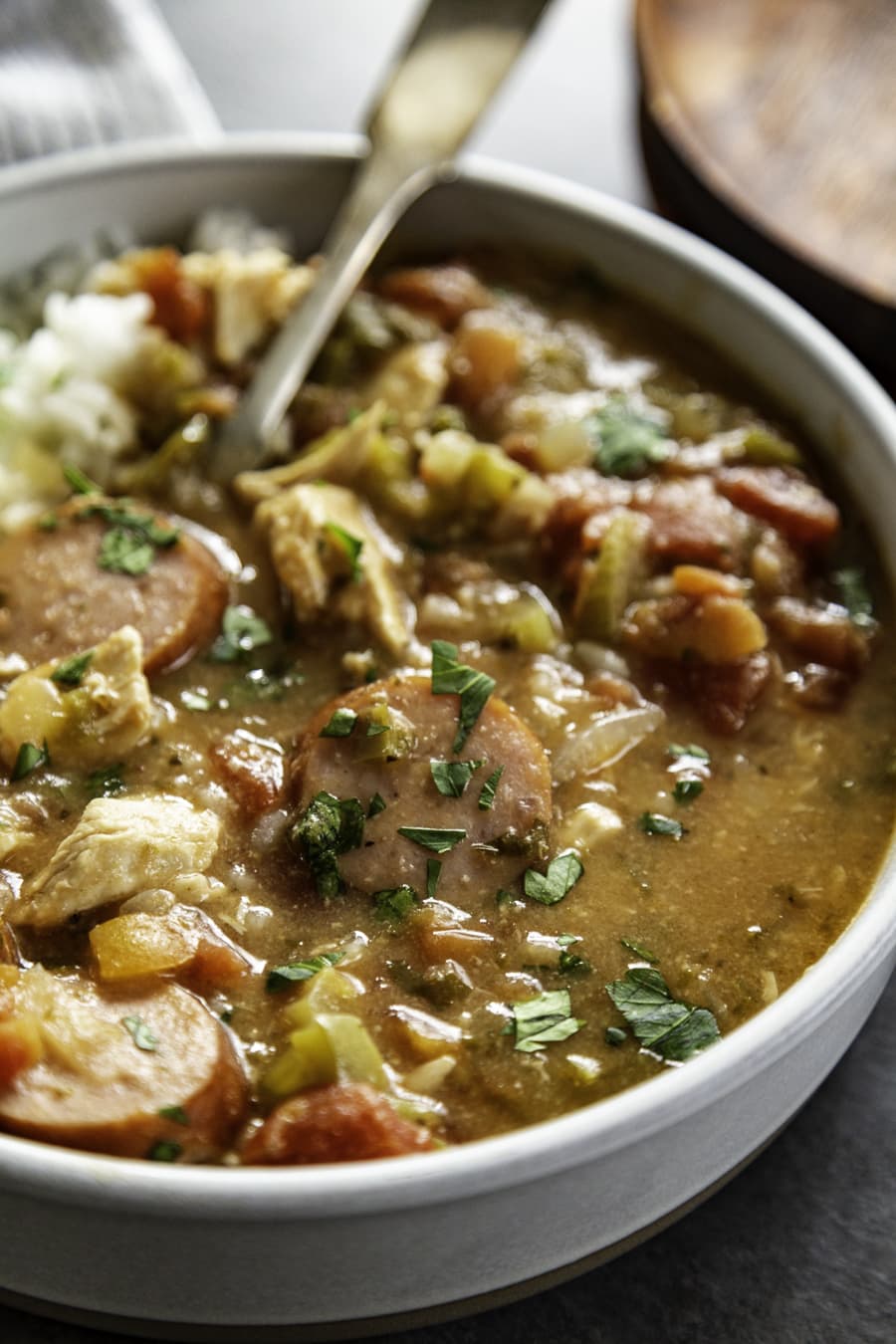 Chicken and Sausage Gumbo main image