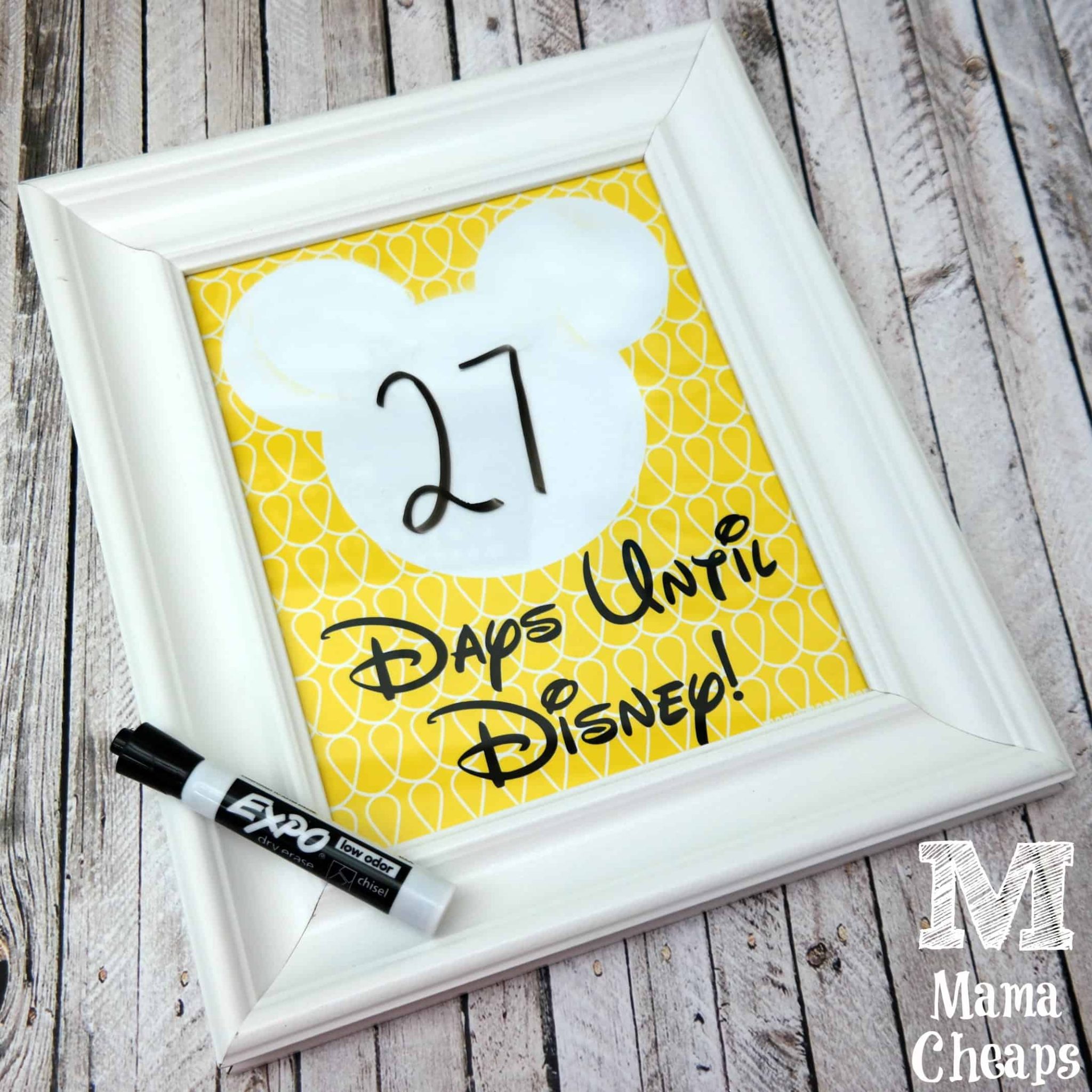 Mickey Mouse Disney Trip Countdown scaled