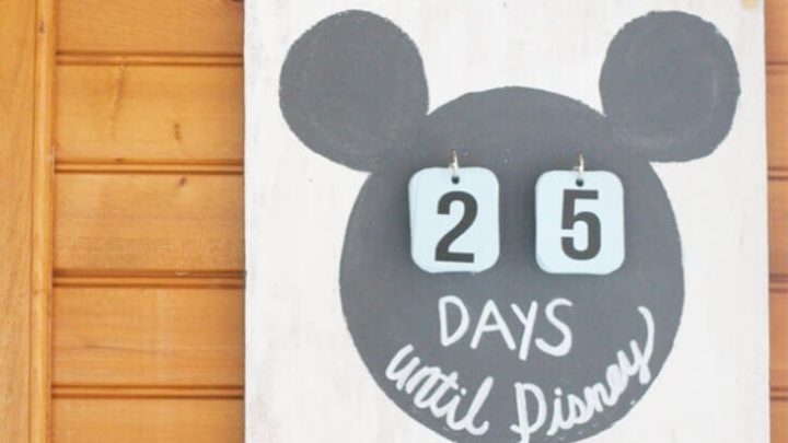 PIN disney countdown mickey craftivity designs