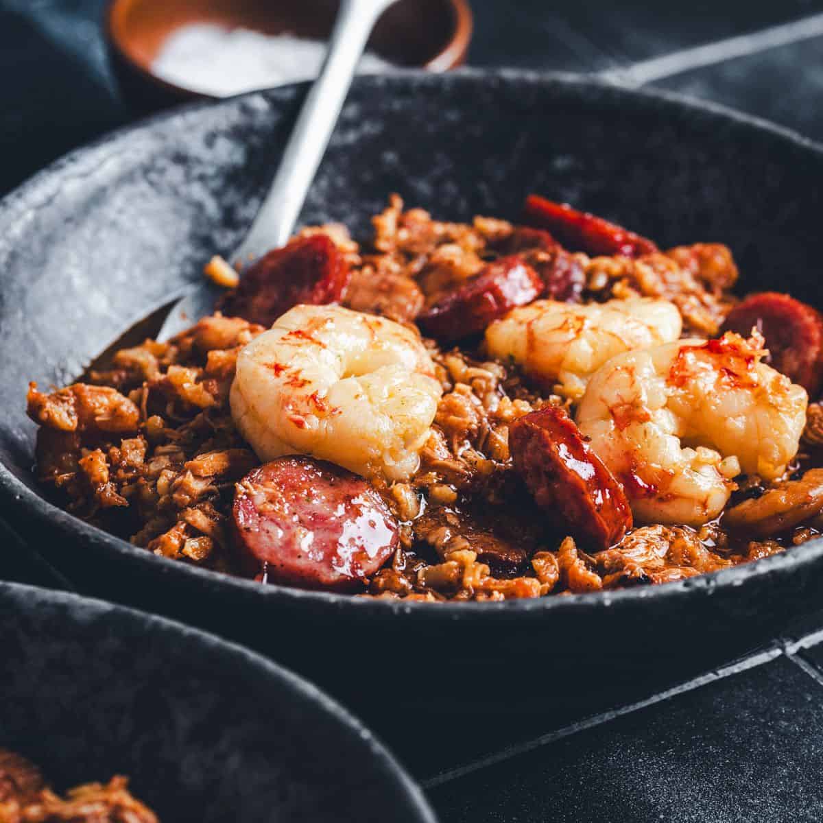 Slow Cooker Jambalaya sq